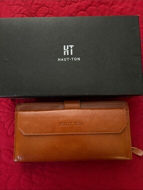 Hamilton Brown Leather Multi-Card Wallet